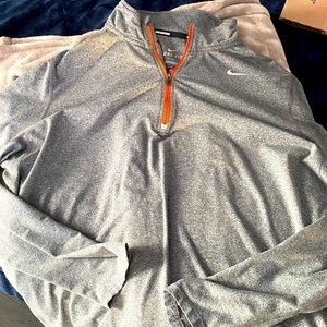 Nike Dri-Fit quarter zip - great for running! (Men’s Size L)